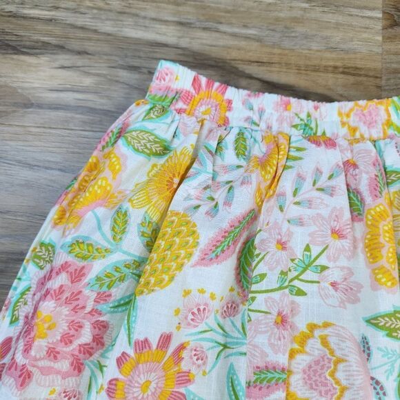🔸️NWT Rachel Zoe Floral & Pineapple Print Maxi Skirt Size 6 - Picture 7 of 11